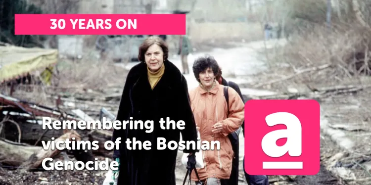 Remembering the victims of the Bosnian Genocide