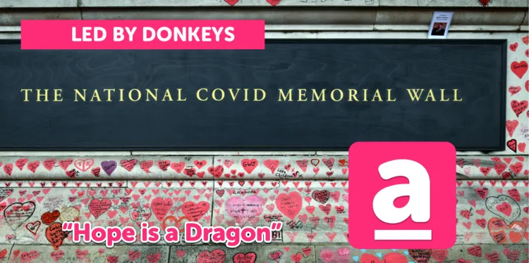 “Hope is a Dragon” — Led By Donkeys at Stroud Book Festival